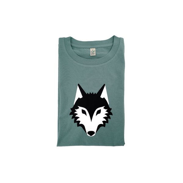 Esca Wolf Herren Biobaumwoll T-Shirt