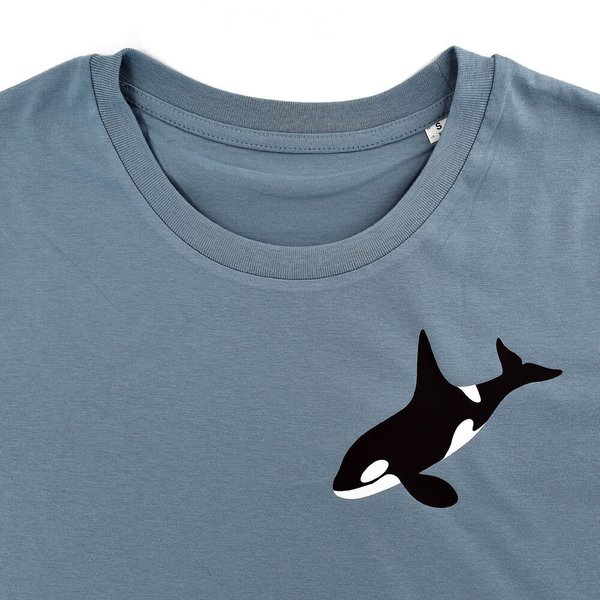Esca Orca Herren Biobaumwoll T-Shirt