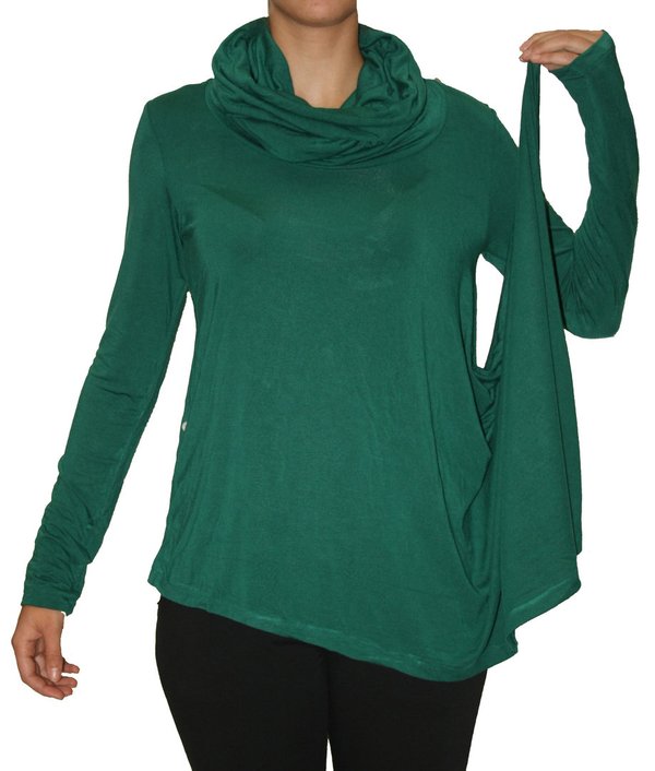 DC Line Sash Shirt Smaragdgrün