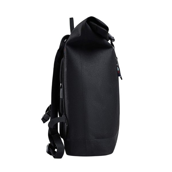 Got Bag ROLLTOP Lite Rucksack aus Ocean Impact Plastic black
