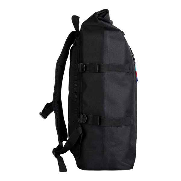 Got Bag ROLLTOP Rucksack aus Ocean Impact Plastic black
